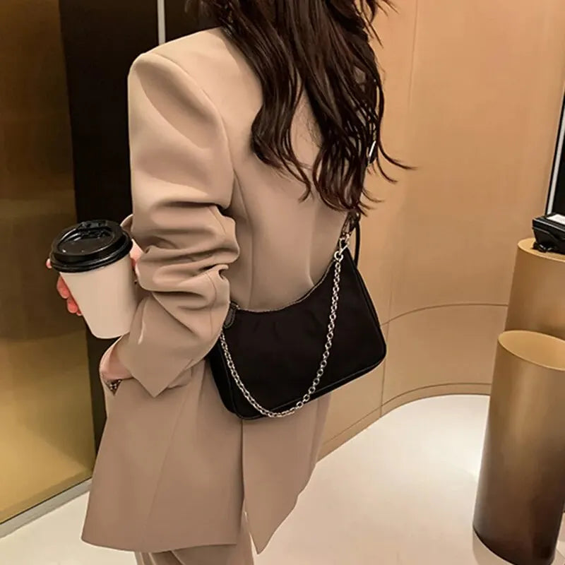 Sac Épaule Nylon Femme