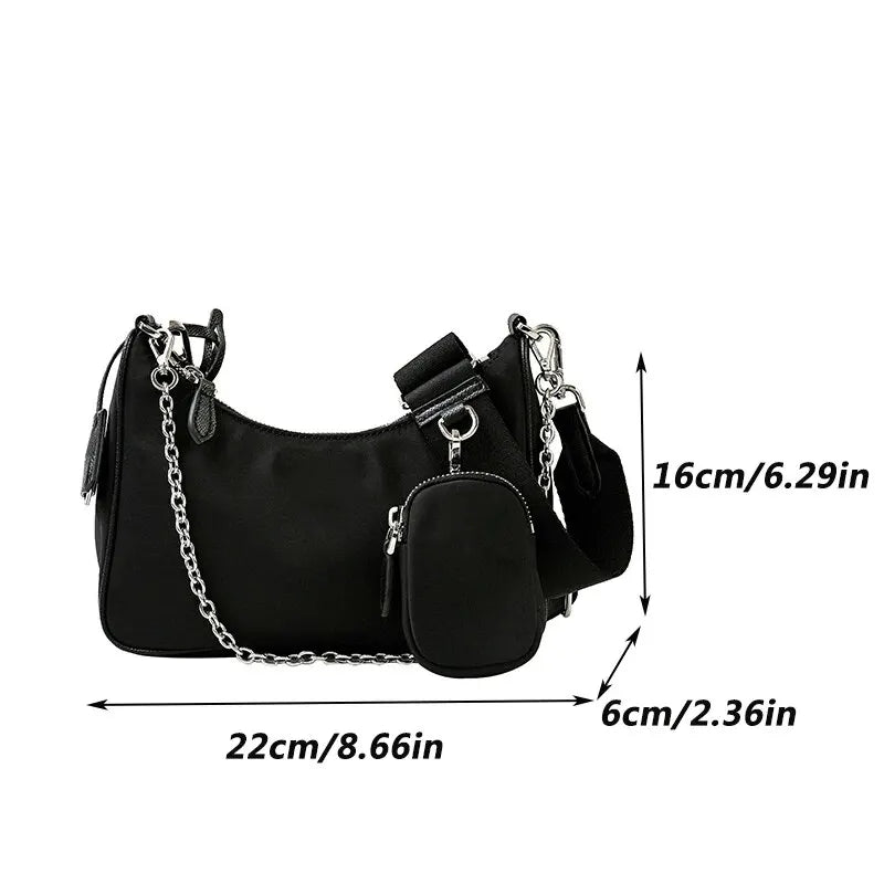 Sac Épaule Nylon Femme
