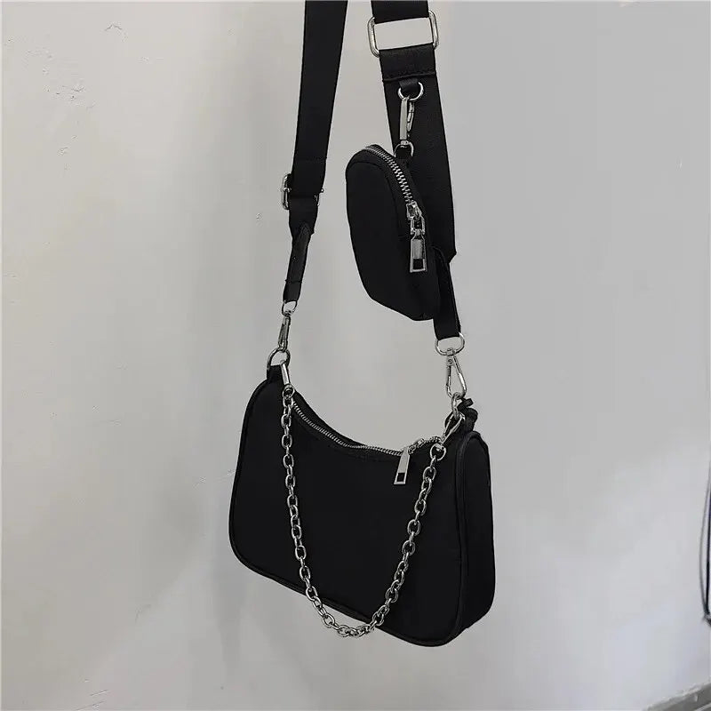 Sac Épaule Nylon Femme
