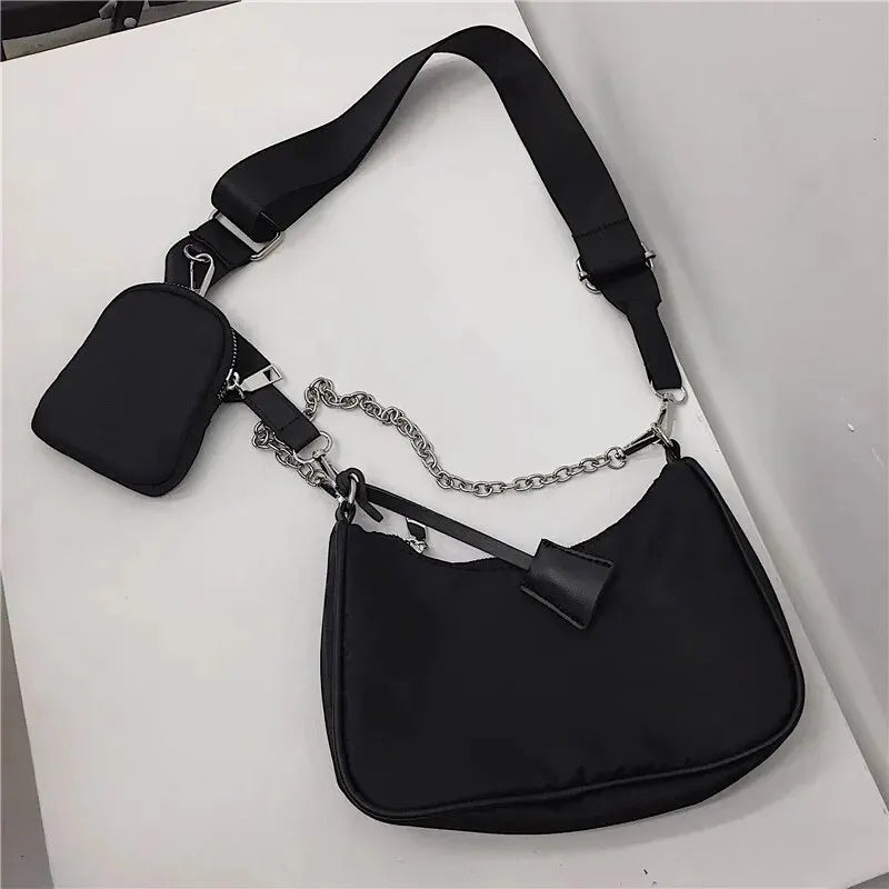 Sac Épaule Nylon Femme
