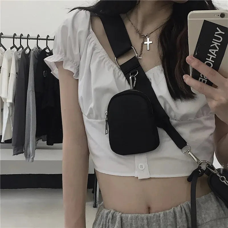 Sac Épaule Nylon Femme