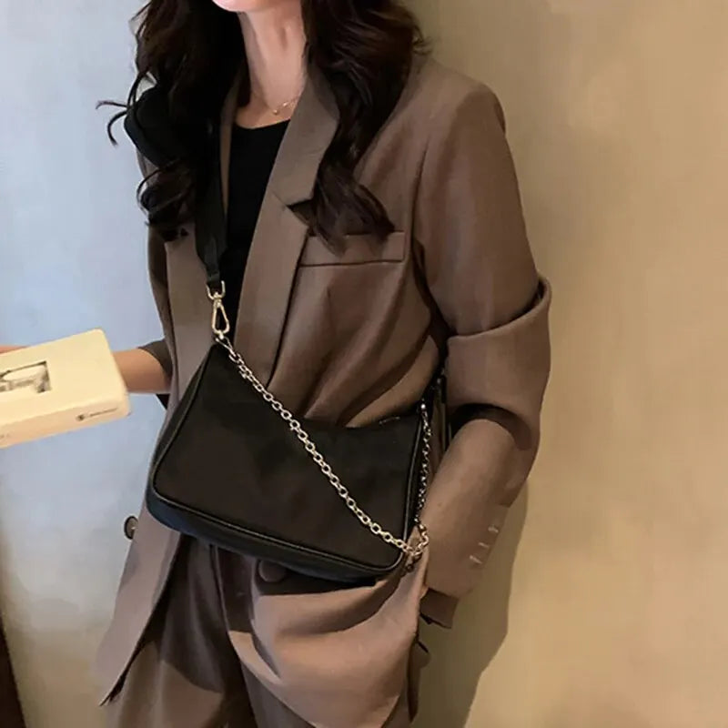 Sac Épaule Nylon Femme