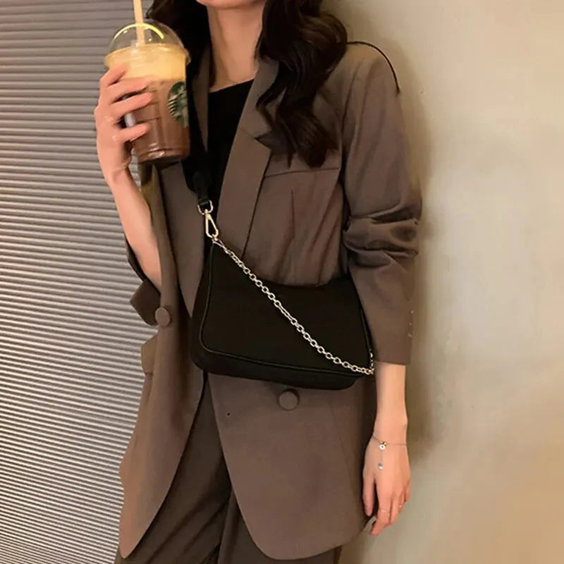 Sac Épaule Nylon Femme