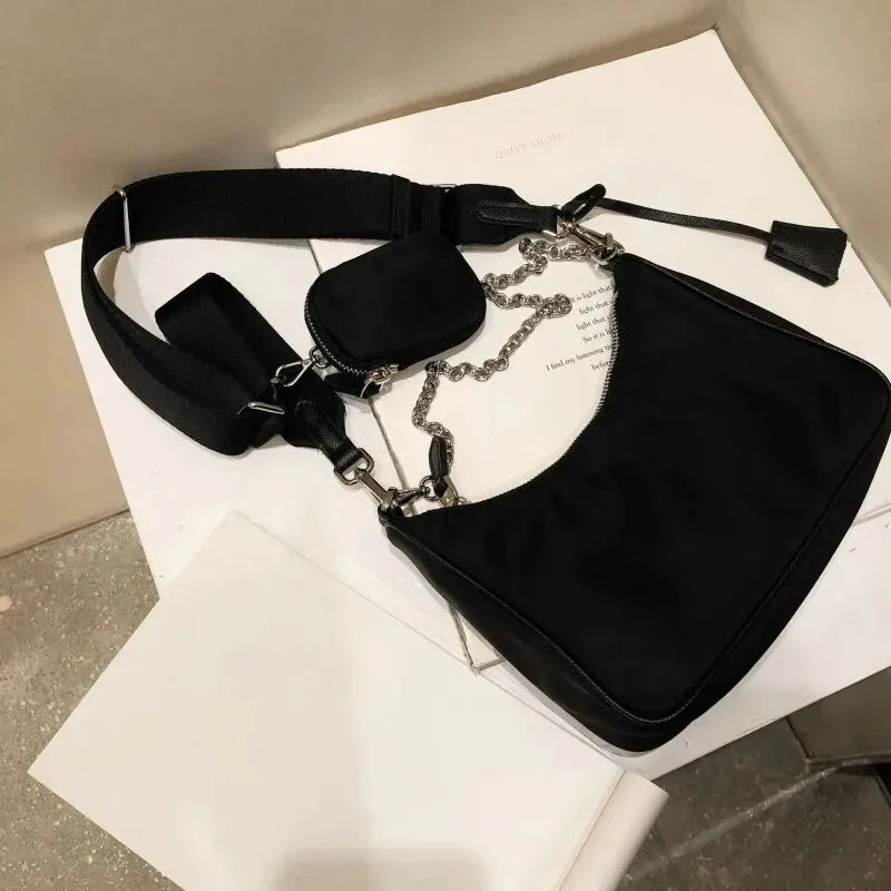 Sac Épaule Nylon Femme